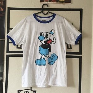 Cuphead Ringer Tee